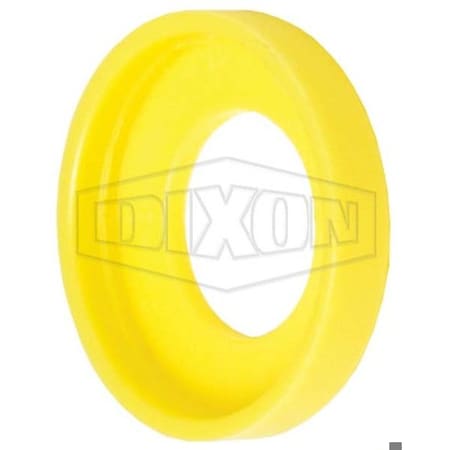 Dixon Cap, Suitable For Use w/ 3/4 in ID Lok-On Hose, Plastic, Yellow 2721200W